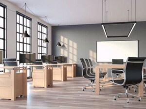 Living Room in  Office Space at Hebbal Kempapura – for Rent