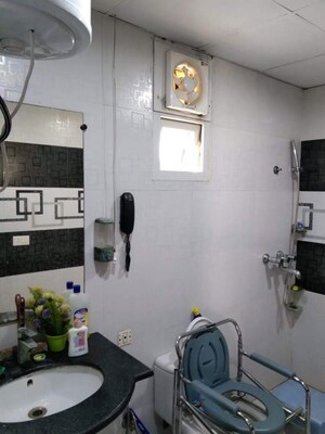 Bathroom in 3 BHK Apartment at Vasundhara Sector 18 – for Sale