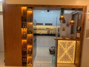 Kitchen in 3 BHK Apartment at Kolte Patil Western Avenue, Wakad – for Rent