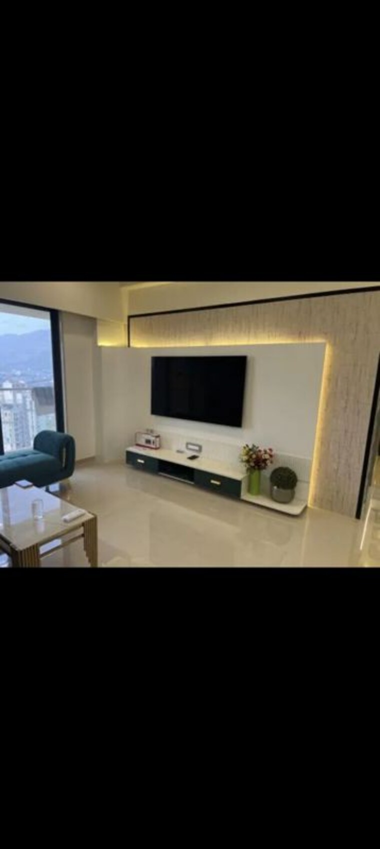 Living Room, oberoi-garden-city-thane 3 Bedroom 900 Sq.Ft. Apartment In Pokhran Road No Two Thane 10311248