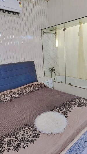 Bathroom in 3 BHK Builder Floor at Savitri Nagar – for Rent