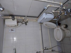 Bathroom in 1 BHK Apartment at Aroma Society, Borivali West – for Sale