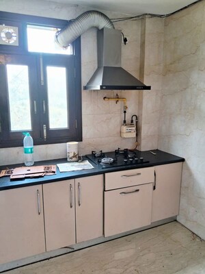 Kitchen in 3 BHK Apartment at East Of Kailash – for Rent
