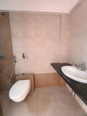 Bathroom in 3 BHK Apartment at Eternal Exotica, Handewadi – for Rent