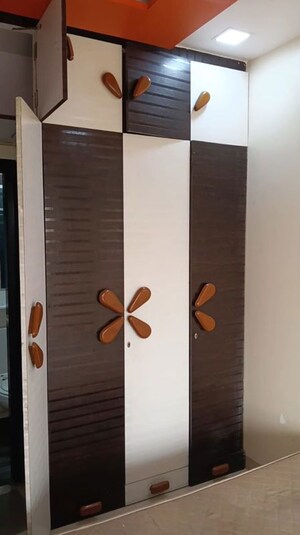 Bedroom in 3 BHK Apartment at Tharwani Heritage, Kharghar Sector 7 – for Rent