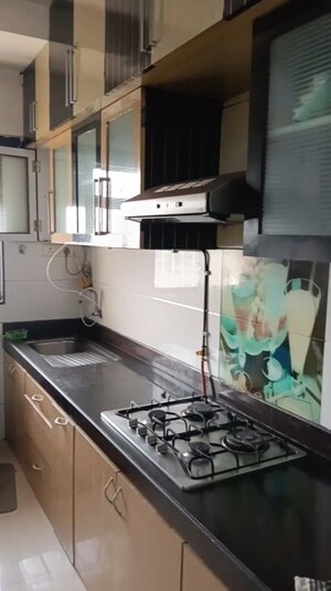 Kitchen in 3 BHK Apartment at Tharwani Heritage, Kharghar Sector 7 – for Rent