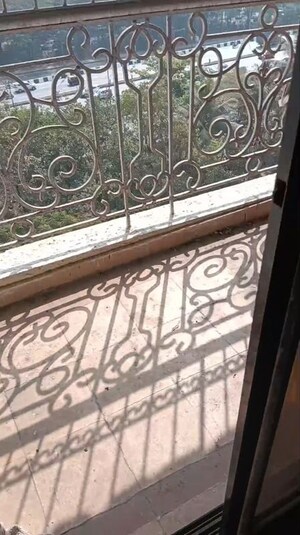 Balcony in 3 BHK Apartment at Tharwani Heritage, Kharghar Sector 7 – for Rent