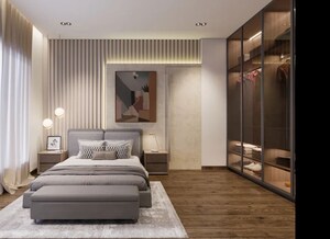 Bedroom in 2 BHK Apartment at JPV Pratap Elegance, Vile Parle West – for Rent