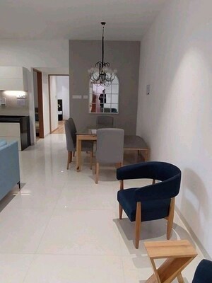 Living Room in 3 BHK Apartment at Anandtara Silicon Bay, Kalyani Nagar – for Rent