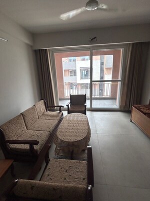 Living Room in 3 BHK Penthouse at Maya Garden City, Lohgarh – for Rent