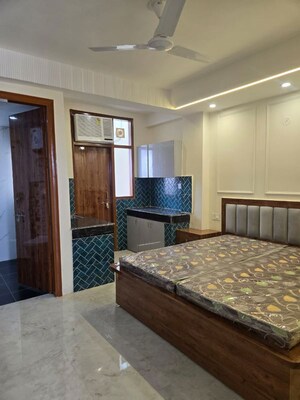 Bedroom in 1 RK Builder Floor at Kohli One Malibu Town Plot, Sector 47 – for Rent