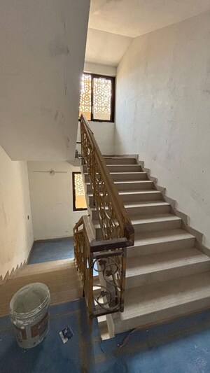 Staircase in 4 BHK Apartment at Vasanth Nagar – for Sale