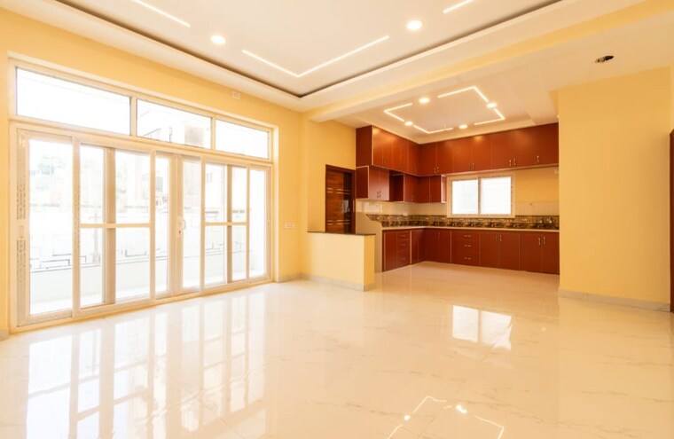 Living Room, narsingi 3 Bedroom 1800 Sq.Ft. Apartment In Narsingi Hyderabad 10311393