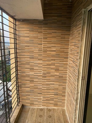 Balcony in 2 BHK Apartment at Cosmos Enclave, Kasarvadavali – for Rent