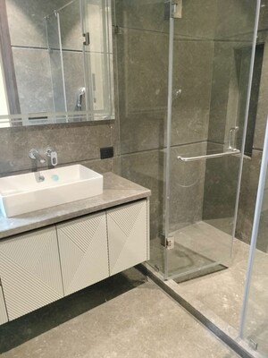 Bathroom in 3 BHK Builder Floor at East Of Kailash – for Rent