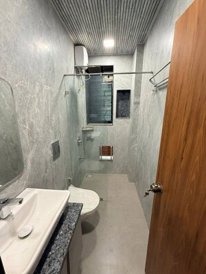Bathroom in 2 BHK Apartment at Mount Mary Bandra, Bandra West – for Rent