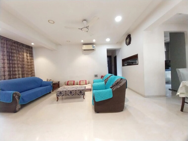 Living Room, adhiraj-cyprees-aqua 3 Bedroom 1782 Sq.Ft. Apartment In Kharghar Navi Mumbai 10311464