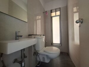 Attached Bathroom in 3 BHK Apartment at Sheth Vasant Lawns, Laxmi Nagar – for Rent