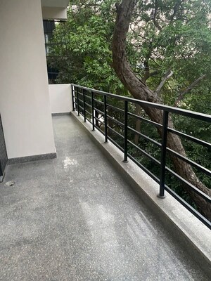 Balcony in 3 BHK Builder Floor at Sushant Lok I – for Sale