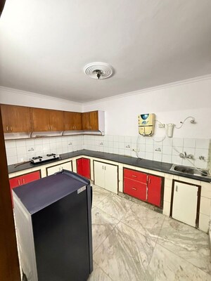 Kitchen in 3 BHK Builder Floor at Saket – for Rent