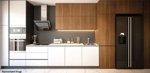 Kitchen in 3 BHK Apartment at Eon One, Prabhadevi – for Sale