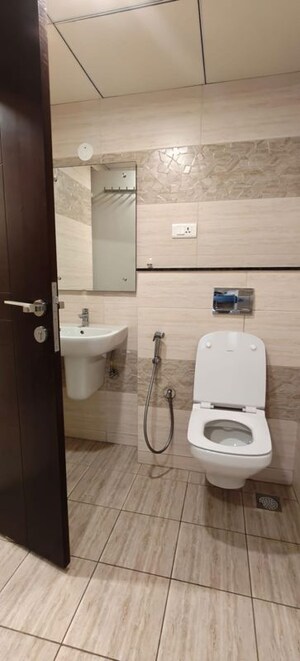 Bathroom in 3 BHK Apartment at Niharika Skyline, Manikonda – for Rent