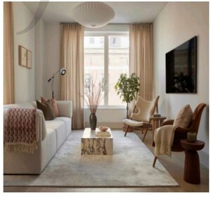 Living Room in 2 BHK Apartment at Vinayaka Nagar – for Sale