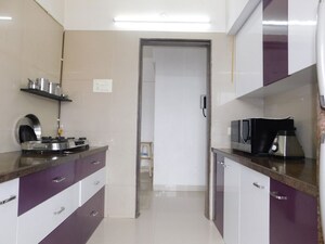 Kitchen in 3 BHK Builder Floor at Garden Court Building, Dadar East – for Sale