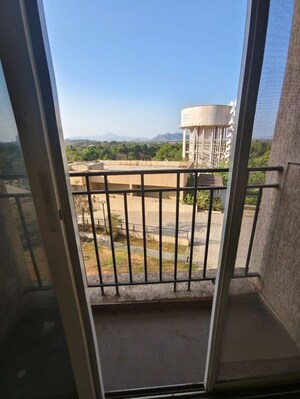 Balcony in 1 BHK Apartment at Vijay Orovia, Ghodbunder Road – for Rent