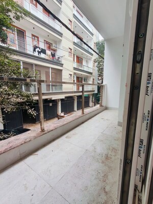 Balcony in 3 BHK Builder Floor at Saket – for Rent