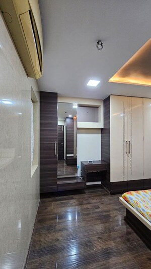 Building Lobby in 2.5 BHK Apartment at Kalpataru Aura, Ghatkopar West – for Rent