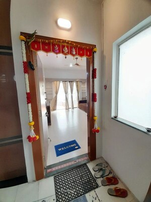 Building Lobby in 2 BHK Apartment at Kumar Primavera, Wadgaon Sheri – for Rent