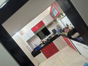 Kitchen in 1 BHK Apartment at Haware Splendor, Kharghar – for Sale