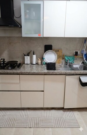 Kitchen in 3 BHK Apartment at Mapsko Mount Ville, Sector 79 – for Rent