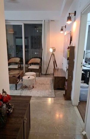 Living Room in 3 BHK Apartment at Mapsko Mount Ville, Sector 79 – for Rent