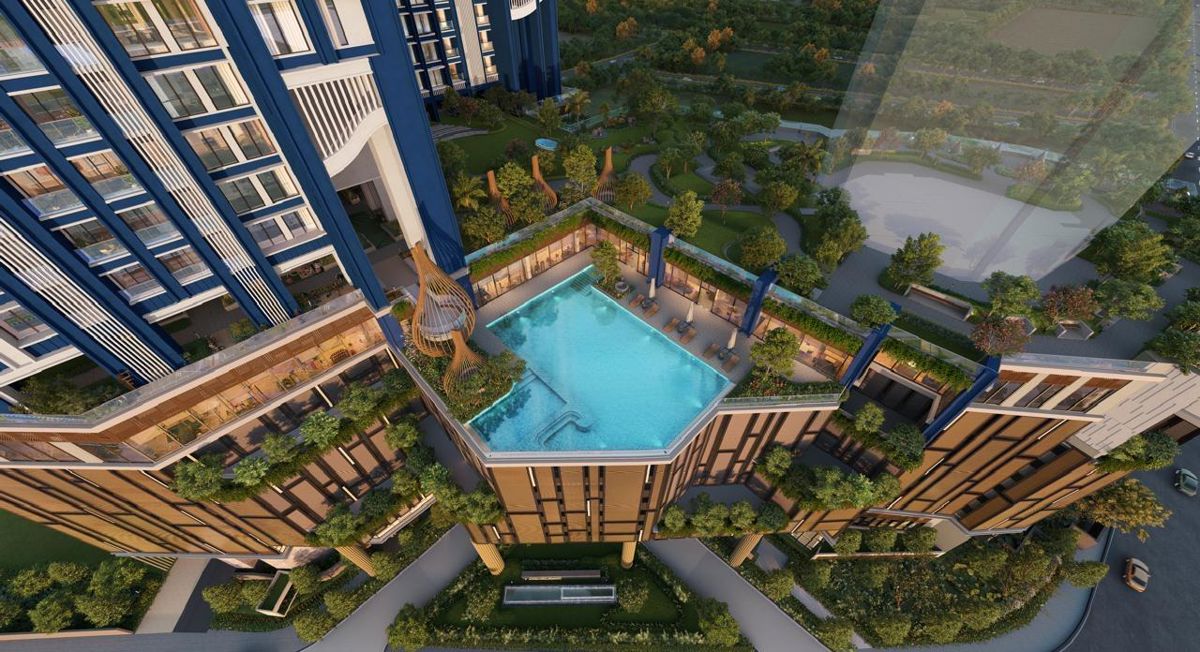 3 BHK + Servant Room,Study Room 1340 Sq.Ft. Apartment in Runwal 7 Mahalaxmi