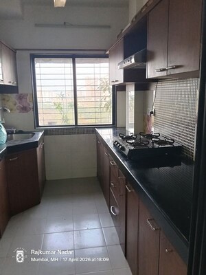 Kitchen in 2 BHK Apartment at Mansarovar Apartments Powai, Powai – for Rent