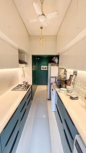 Kitchen in 2 BHK Apartment at New Ramratan CHS, Mahim West – for Sale