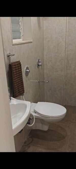 Bathroom in 2 BHK Apartment at Ashirwad CHS Goregaon, Goregaon West – for Sale