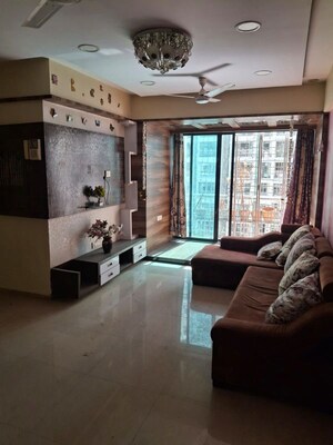 Living Room in 2 BHK Apartment at Mahaavir Heritage, Kharghar Sector 35g – for Sale