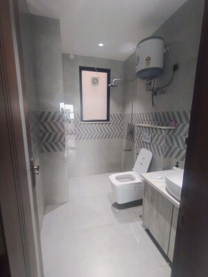 Bathroom in 4 BHK Builder Floor at Ansal API Versalia, Sector 67a – for Rent