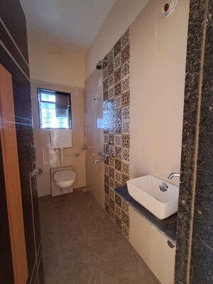 Bathroom in 1 BHK Apartment at Lok Amber, Ambernath – for Sale