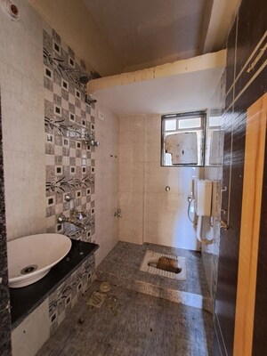 Bathroom in 1 BHK Apartment at Lok Amber, Ambernath – for Sale