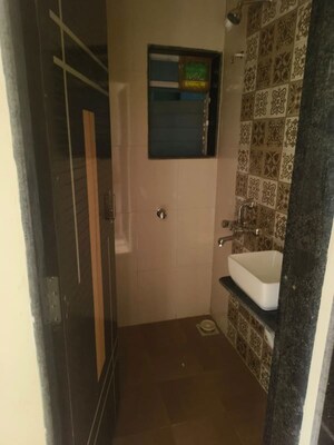 Bathroom in 1 BHK Apartment at Lok Amber, Ambernath – for Sale