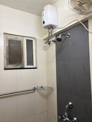 Bathroom in 1 BHK Apartment at Godrej Horizon, Mohammadwadi – for Rent