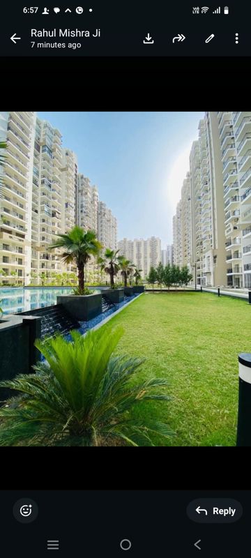 2.5 BHK + Study Room 1105 Sq.Ft. Apartment in Gulshan Bellina