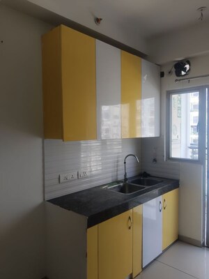 Kitchen in 2.5 BHK Apartment at Gulshan Bellina, Sector 16 Greater Noida – for Rent