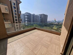 Balcony in 4 BHK Apartment at Supreme Belmac Residences, Kalyani Nagar – for Rent