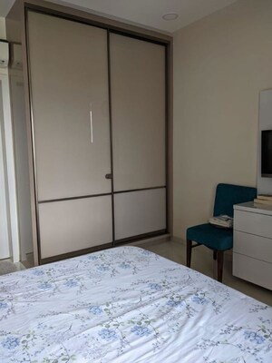 Bedroom in 3 BHK Apartment at Supreme Belmac Residences, Kalyani Nagar – for Rent