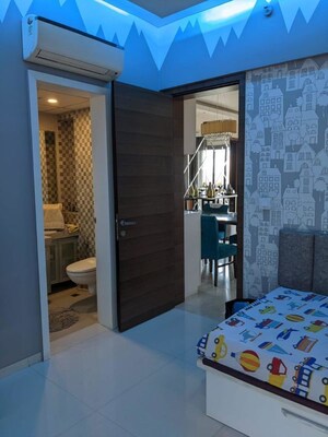 Bedroom in 3 BHK Apartment at Supreme Belmac Residences, Kalyani Nagar – for Rent